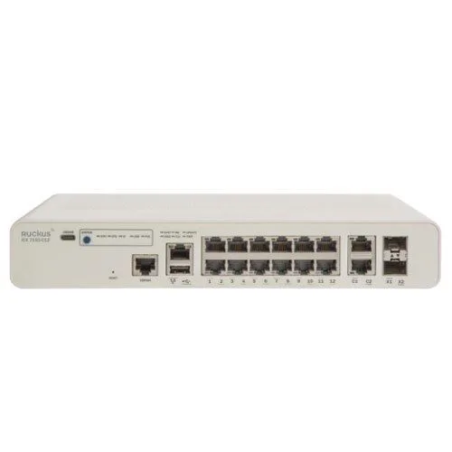 RUCKUS WIRELESS RUCKUS WIRELESS ICX7150-C12P-2X10GR 12-port L3 managed network switch — product photo