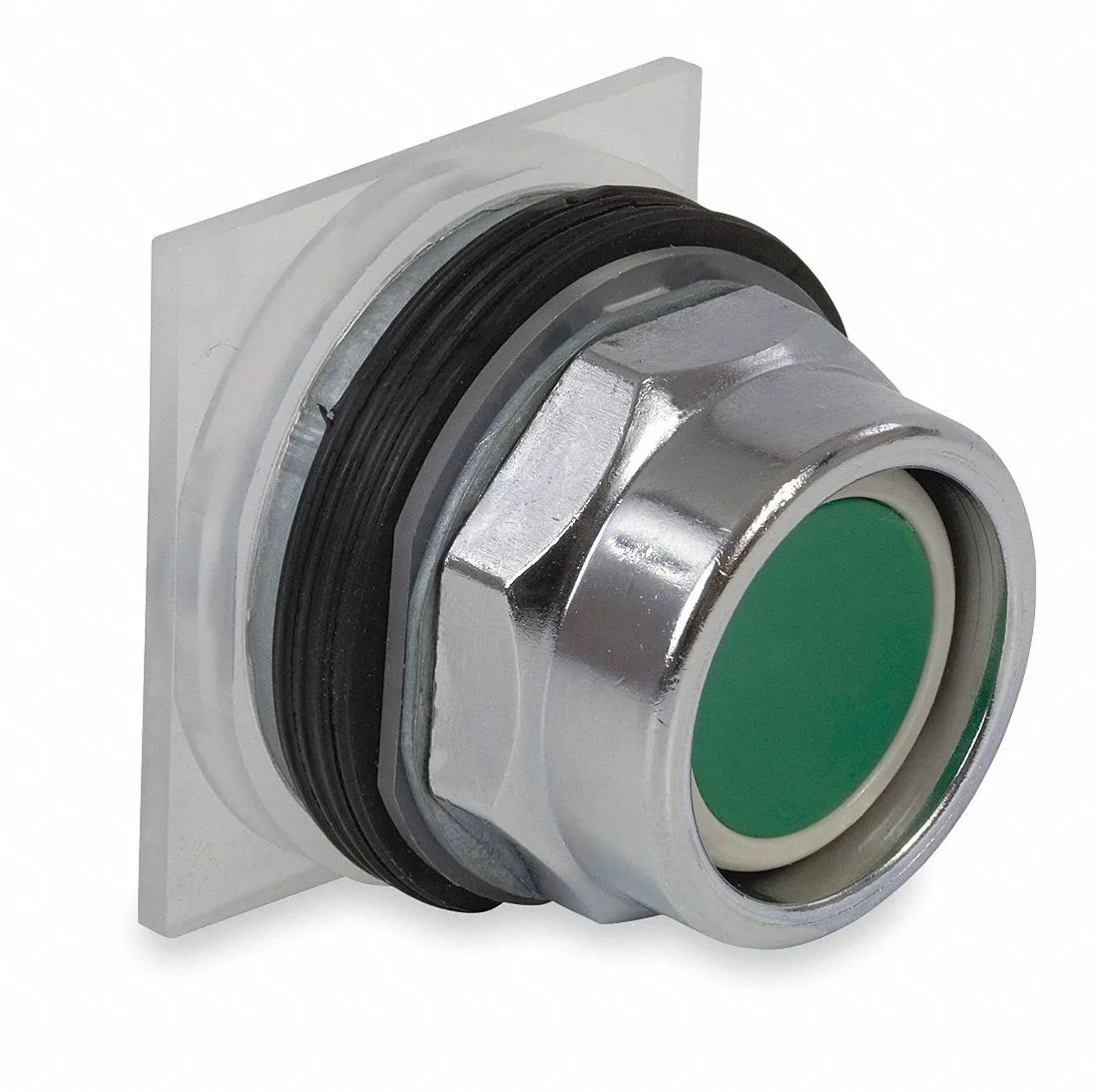 Schneider Electric 30mm green metal push button operator