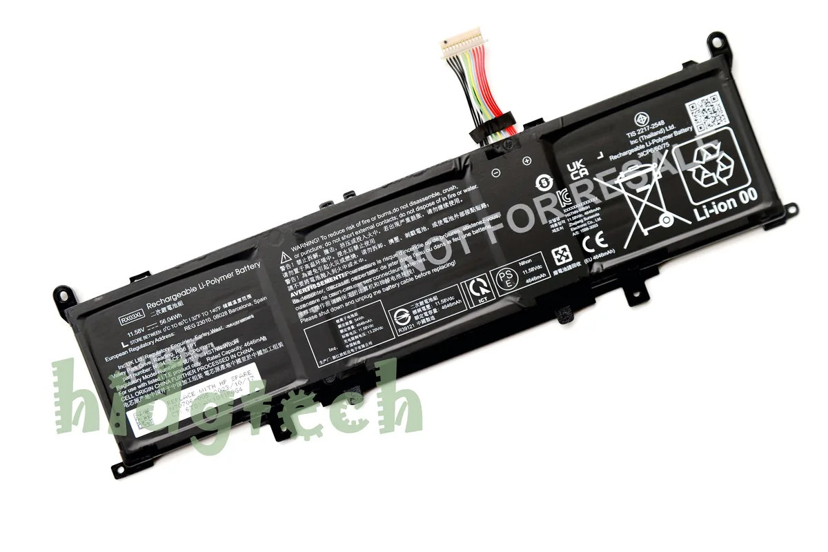 Beisite Beisite RX03XL 11.58V 56.04Wh laptop battery for HP EliteBook 630 640 645 660 G11 ProBook 440 460 — product photo