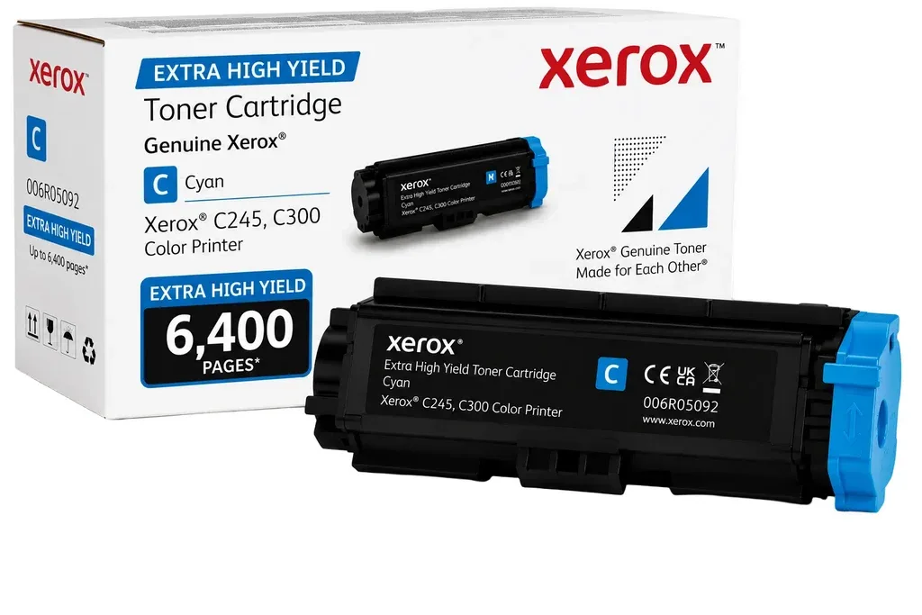 XEROX XEROX XER006R05092 Cyan Ink Cartridge 6500 pages for C300 303 305 — product photo