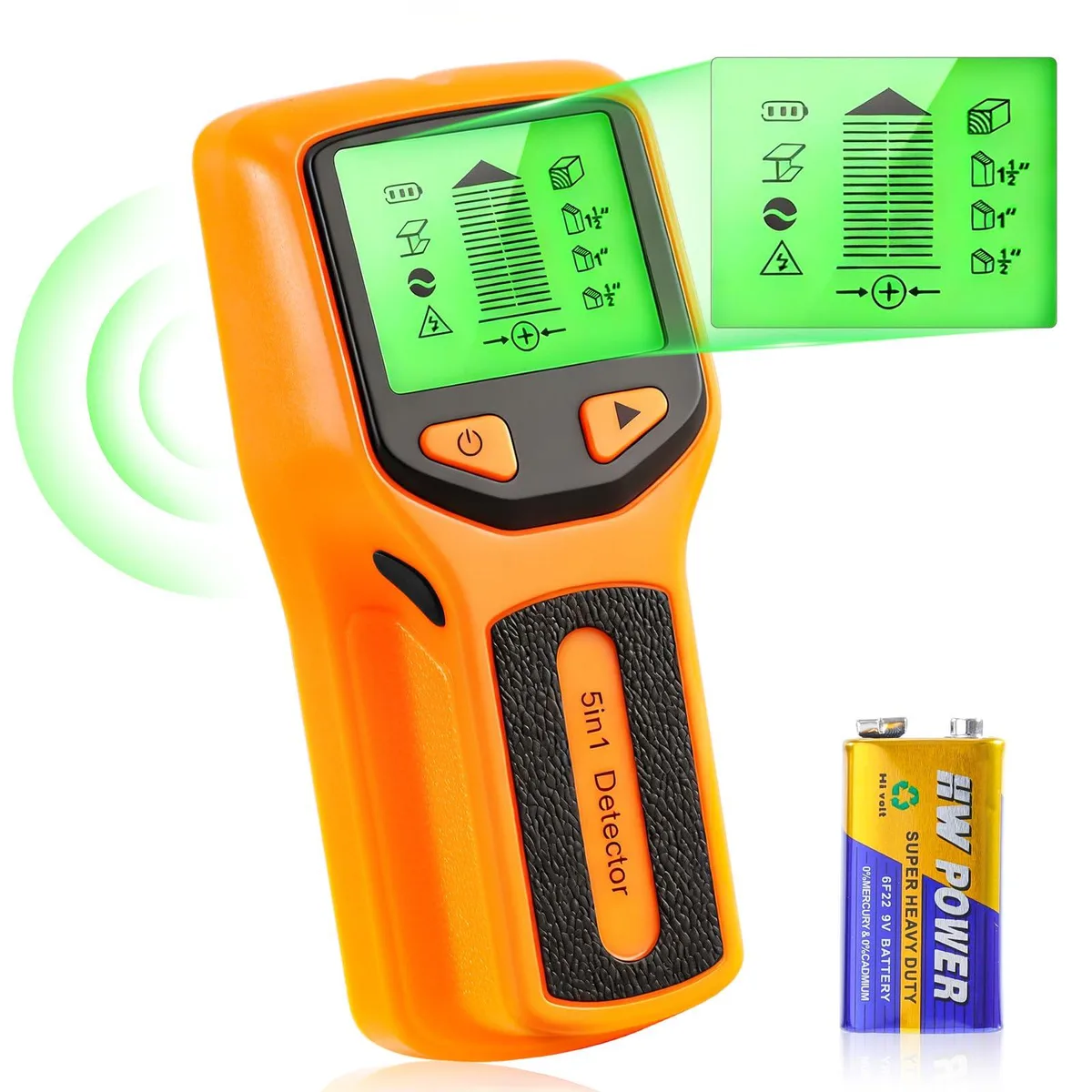  Poledy 5 in 1 Stud Finder Wall Scanner — product photo