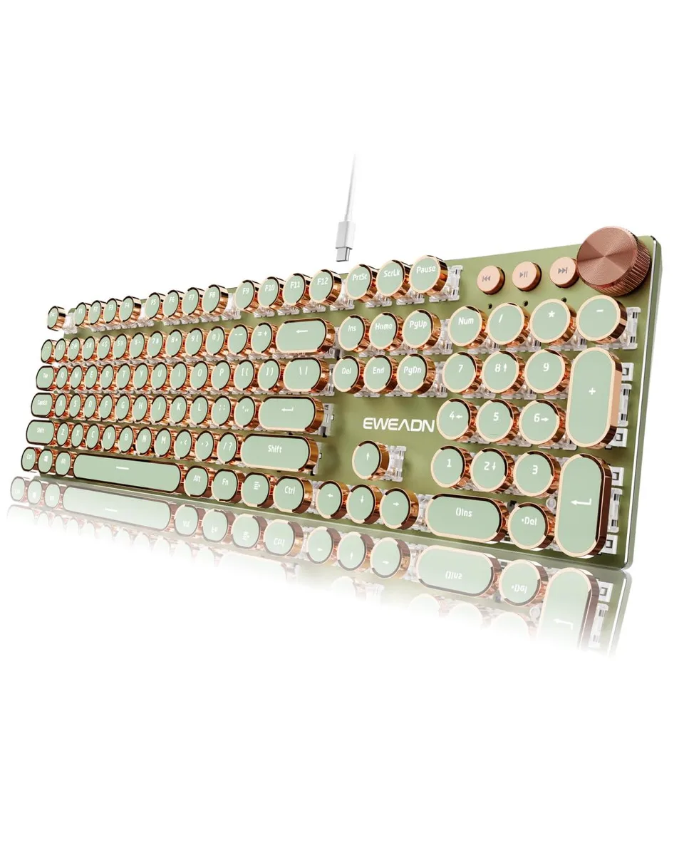  Philips V20 Gaming Keyboard Green 104 Keys Wired — product photo