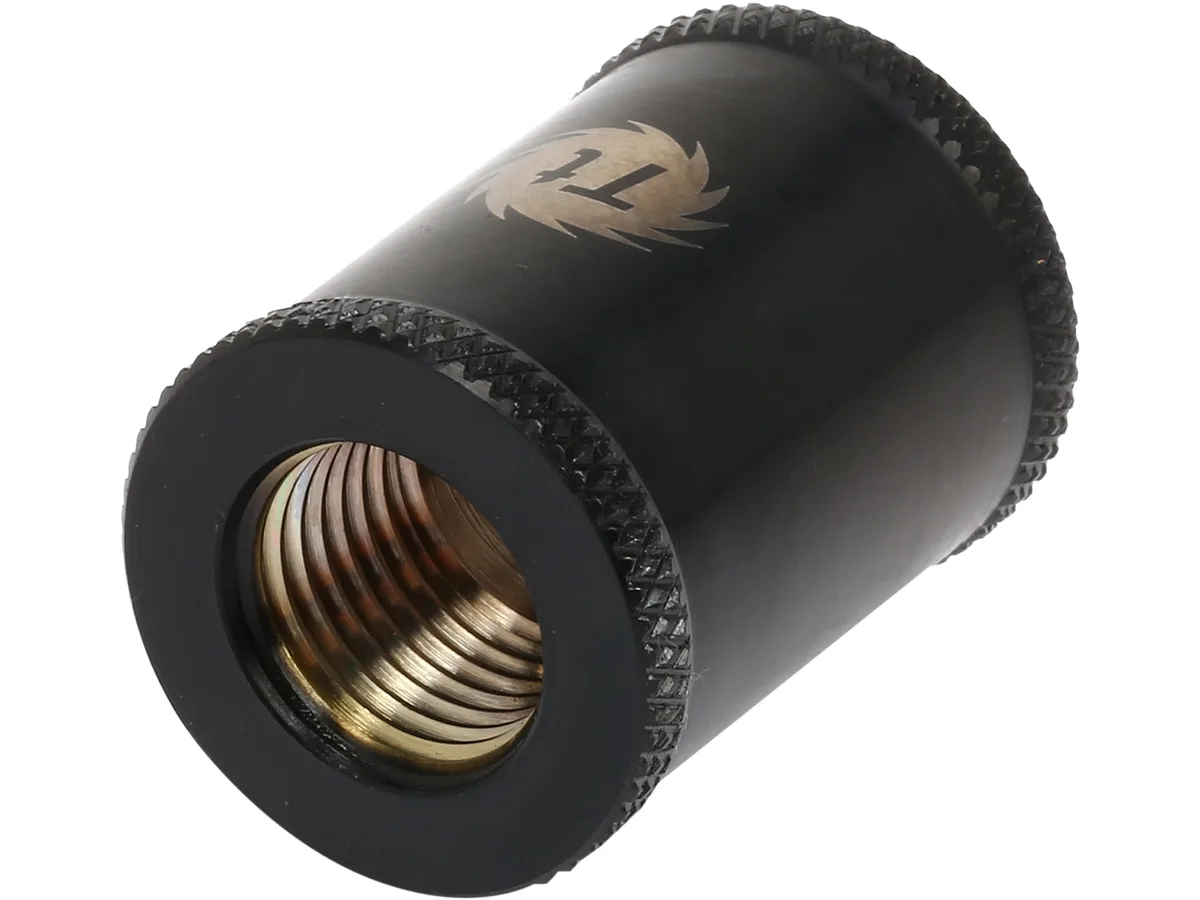Thermaltake Thermaltake CL-W050-CU00BL-A 30mm G1/4 Female-Female Extender Fitting diy cooling — product photo