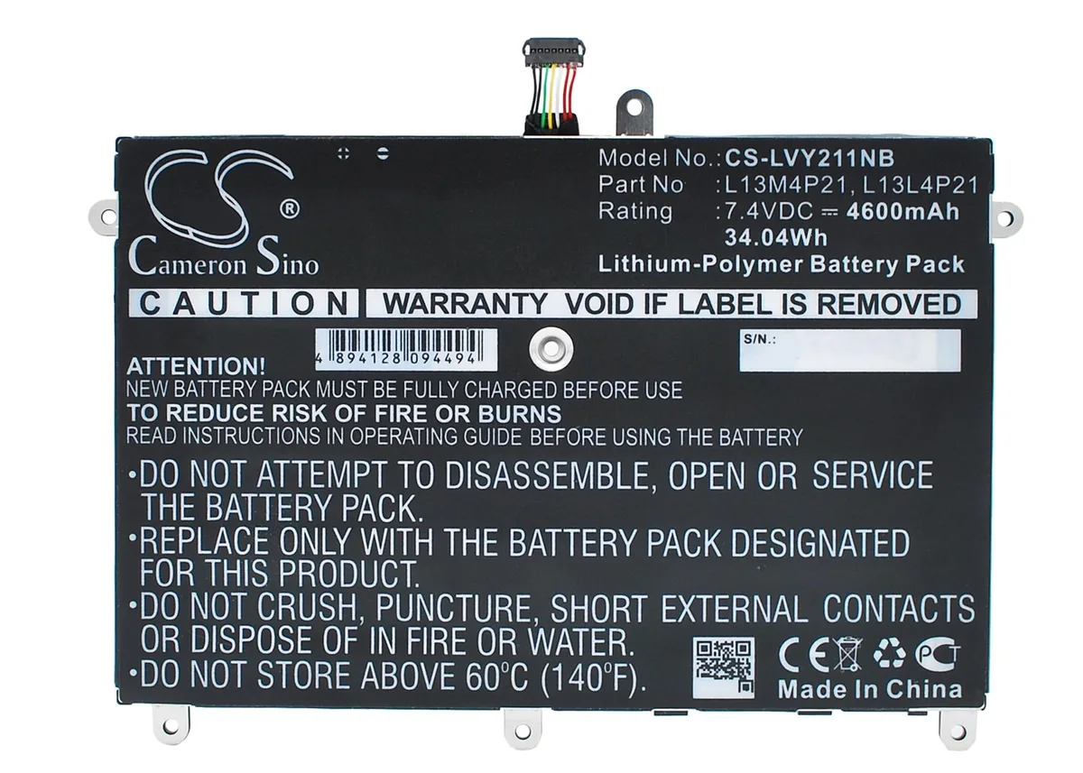 Cameron &amp; Co Cameron &amp; Co DS-CS-LVY211NB laptop battery 7.4V 4600mAh — product photo