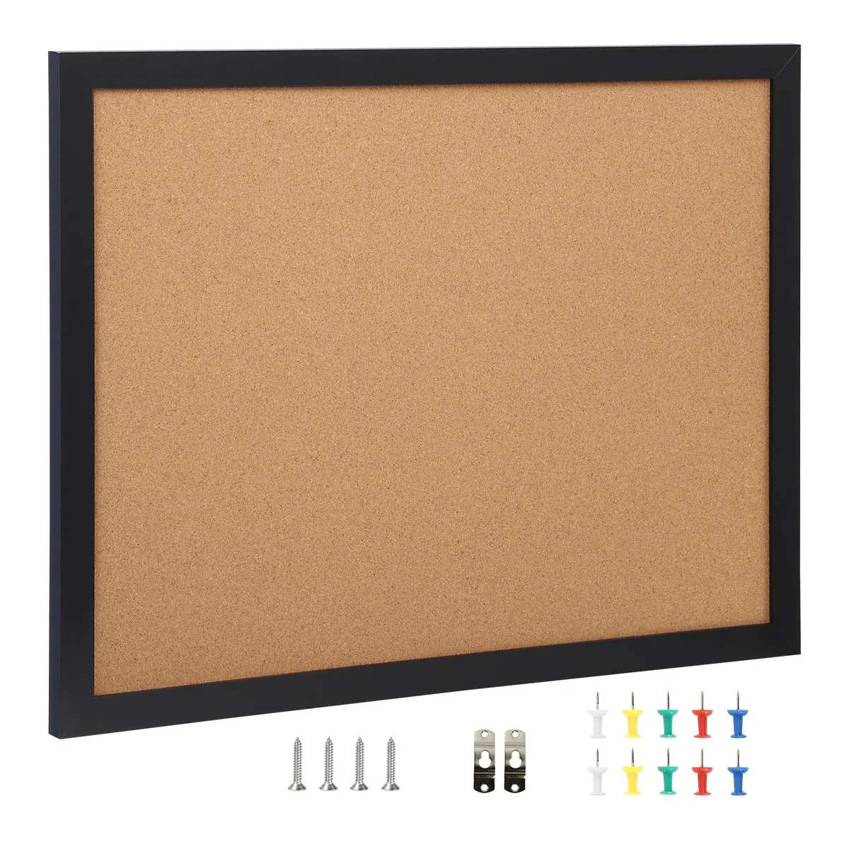 VEVOR VEVOR Cork Board 36x24 in with MDF Frame 10 Pushpins — product photo