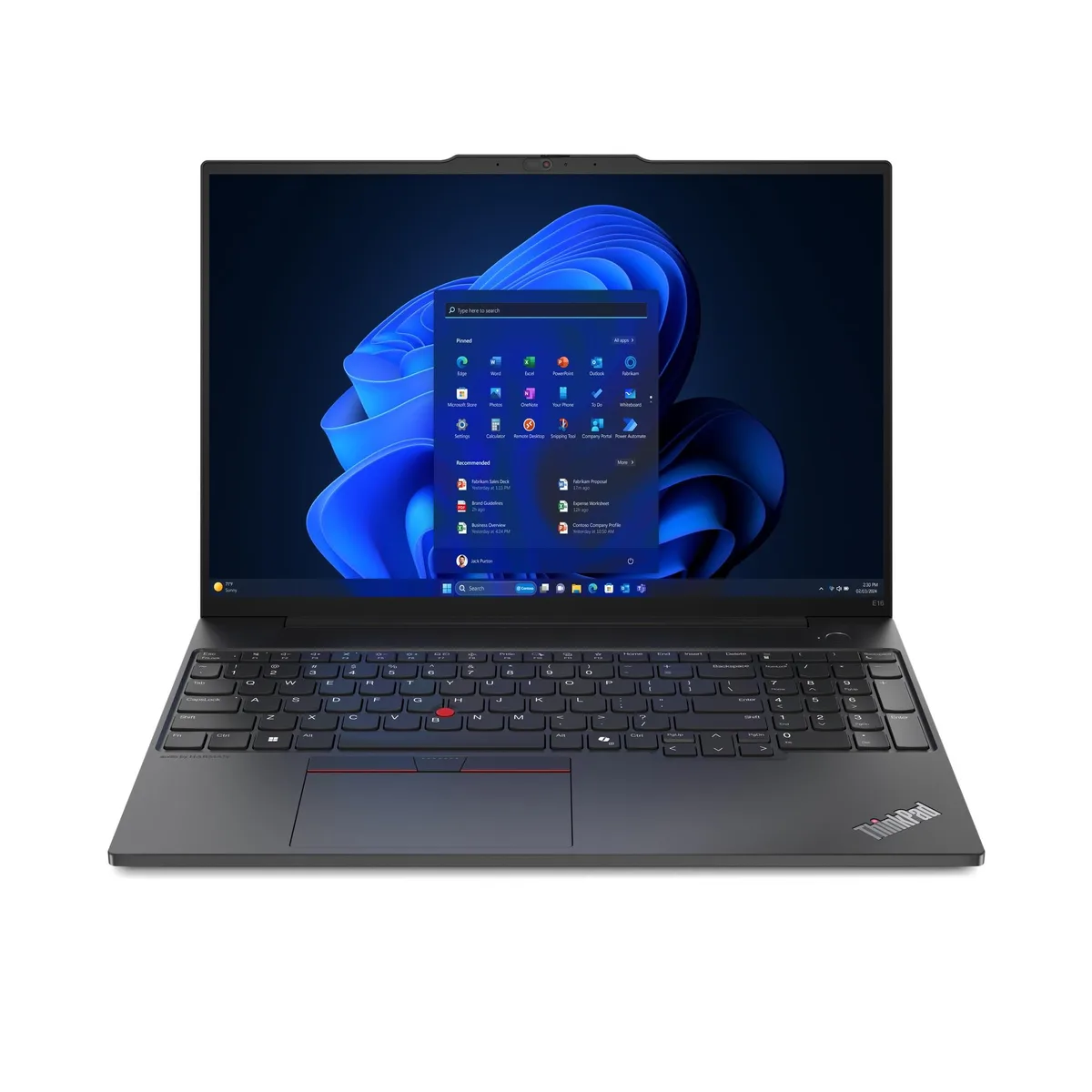 Lenovo Lenovo ThinkPad E16 G2 16 laptop Ryzen 7 7735U 16GB 512GB — product photo