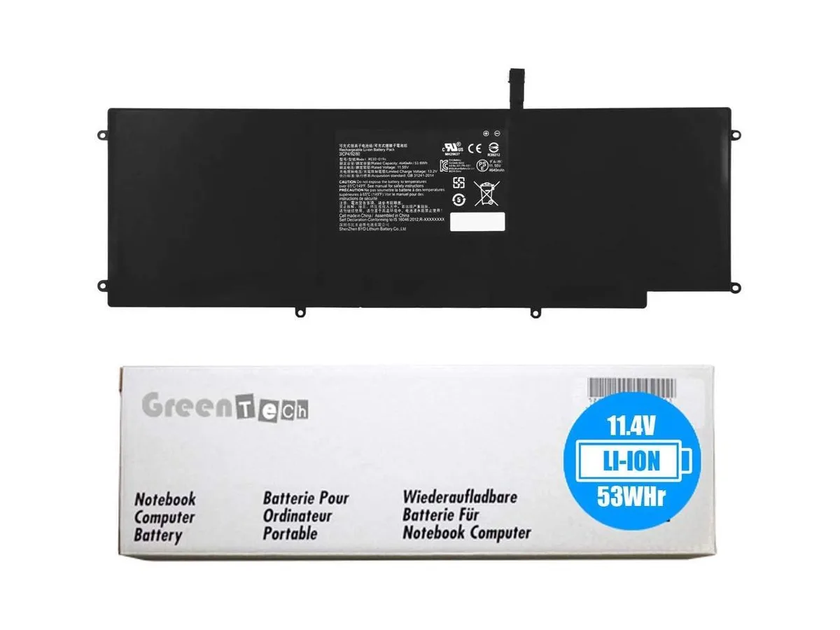 NShi NShi RC30-0196 11.4V 53Whr 3 Cell laptop battery — product photo