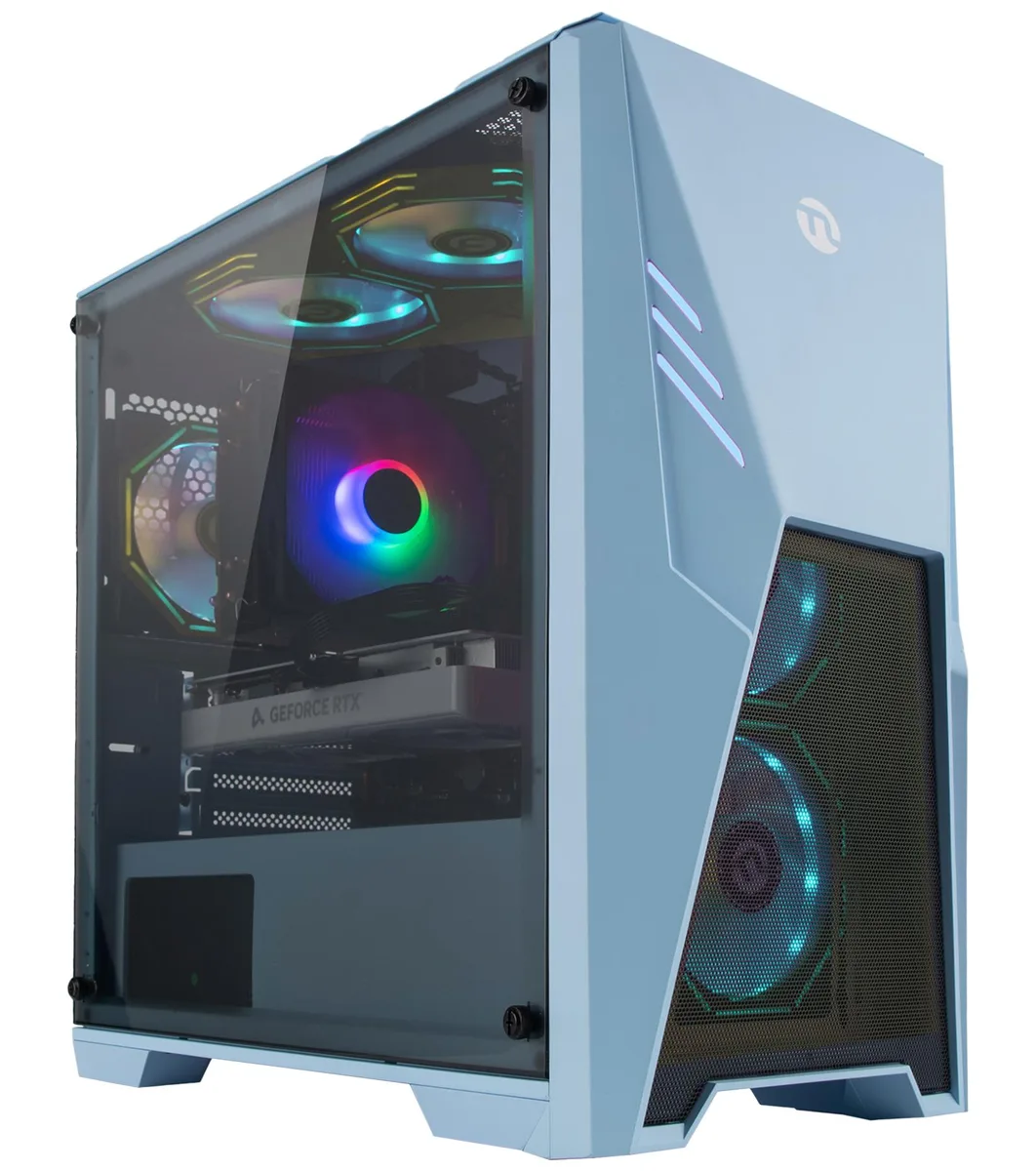 NINGMEI NINGMEI Gaming PC i7-13700F RTX 4060ti 32GB DDR5 1TB NVME — product photo
