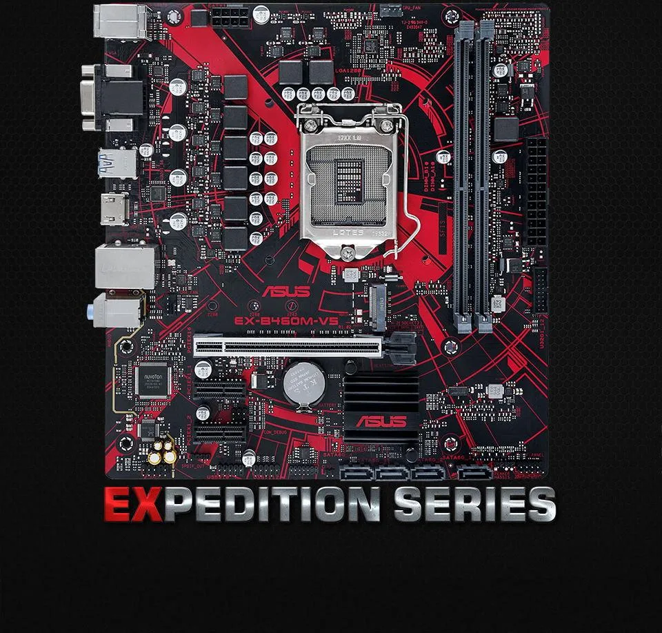 ASUS ASUS EX-B460M-V5 LGA 1200 Intel motherboard — product photo