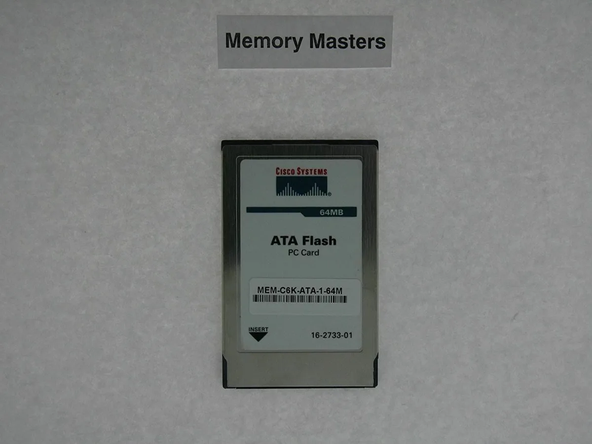 Simmtec, Inc Simmtec, Inc 64MB Approved Flash Card Cisco 6000/6500 SUP2 memory card — product photo