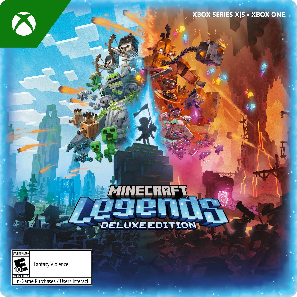 Microsoft Microsoft G7Q-00140 Minecraft Legends Deluxe Edition downloadable game — product photo