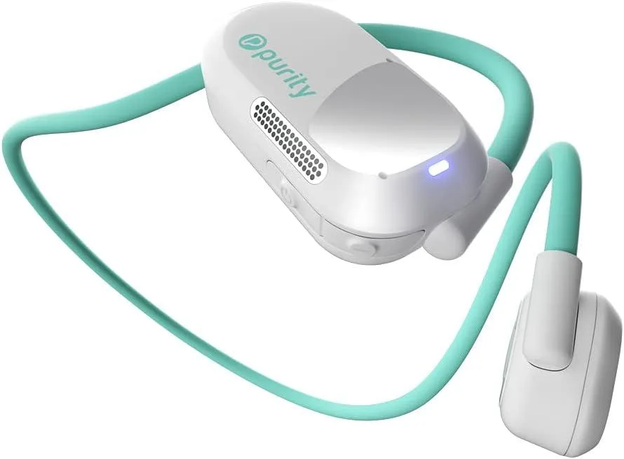 TUKO TUKO Purity Air Open Ear Headphones White Turquoise — product photo