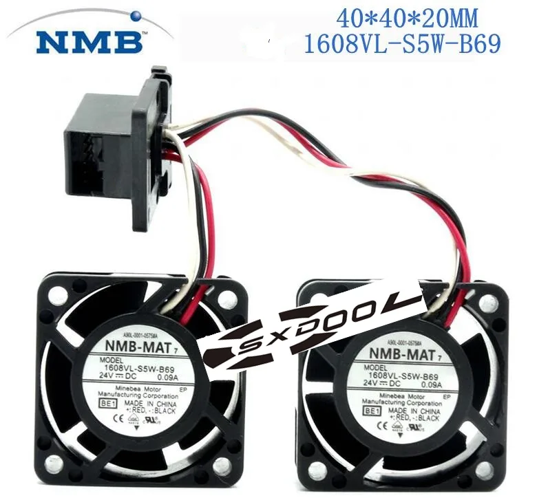 SXDOOL SXDOOL FANUC A90L-0001-0575#A 1608VL-S5W-B69 Dual Fan 24V — product photo