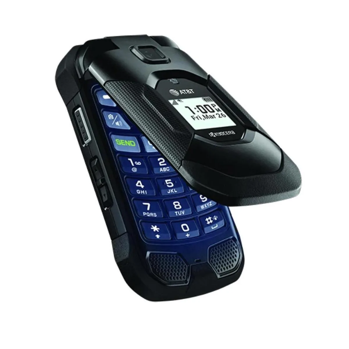 Kyocera Kyocera DuraXE Epic E4830 2.6" Flip Phone GSM Unlocked Black cell phones - unlocked — product photo