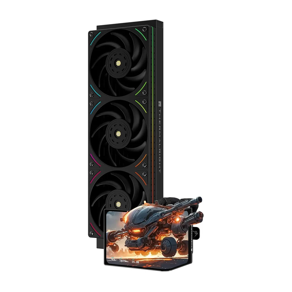 Thermalright Thermalright Levita Vision 360 UB ARGB Black liquid cooler — product photo