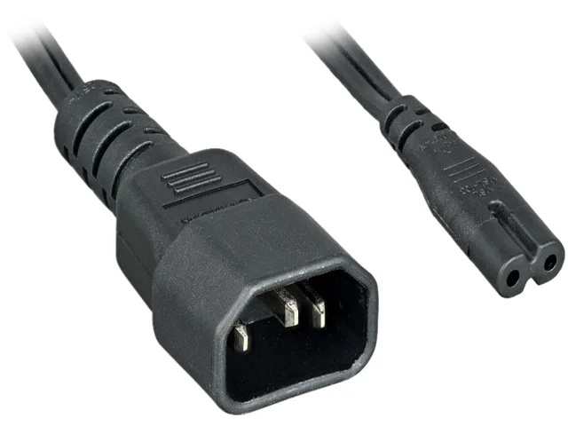 Nippon Labs Nippon Labs 30POW-10W1-C14C7-02 2 ft 18 AWG C14 to C7 computer power extension cord — product photo