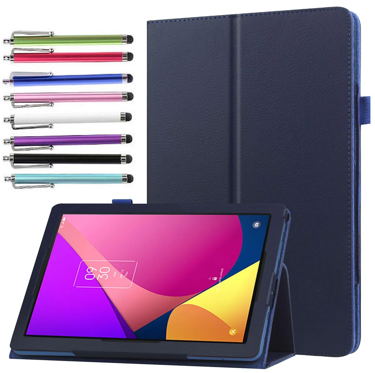 anicestore anicestore 9137W laptop case folio Navy Blue stylus — product photo