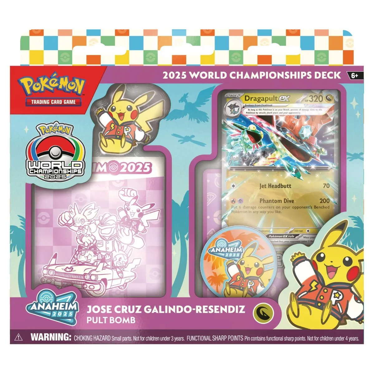 The Pokémon Company Int'l The Pokémon Company Int'l 2025 World Championships Deck Set (Four Decks) — product photo