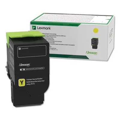 Lexmark Lexmark C231HY0 High Yield Toner Cartridge Yellow 2300 Pages — product photo