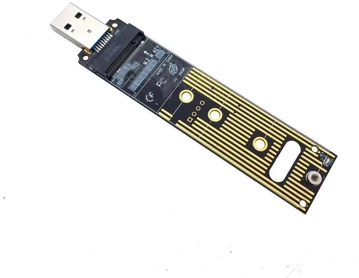 Vszerda Vszerda M.2 NVME SSD to USB 3.1 Adapter PCI-E to USB-A 3.0 10Gbps for 970 960 — product photo