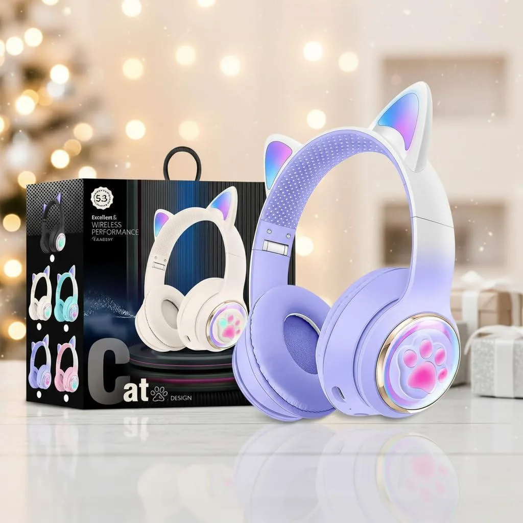 RHA OH-51 AKZ62PU Cat Ear Bluetooth Headphones — product photo