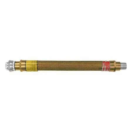 Bronze flexible conduit coupling 36 in length threaded ends