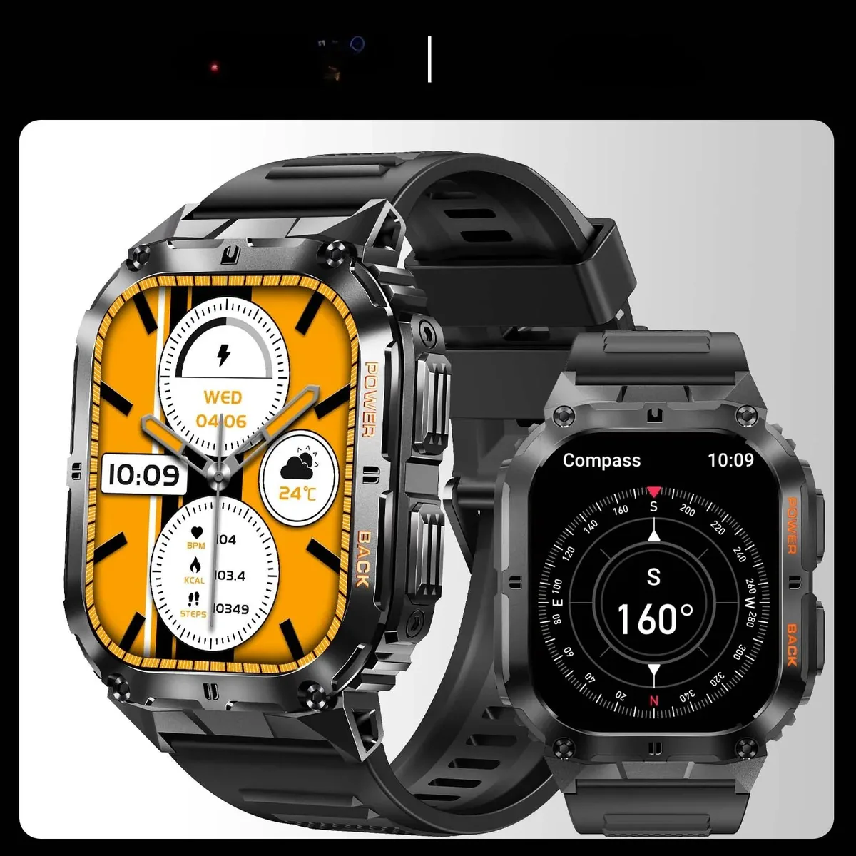 allentian allentian Realtek8763EWE-VP 1.96" AMOLED Smart Watch 410*502 IP68 — product photo