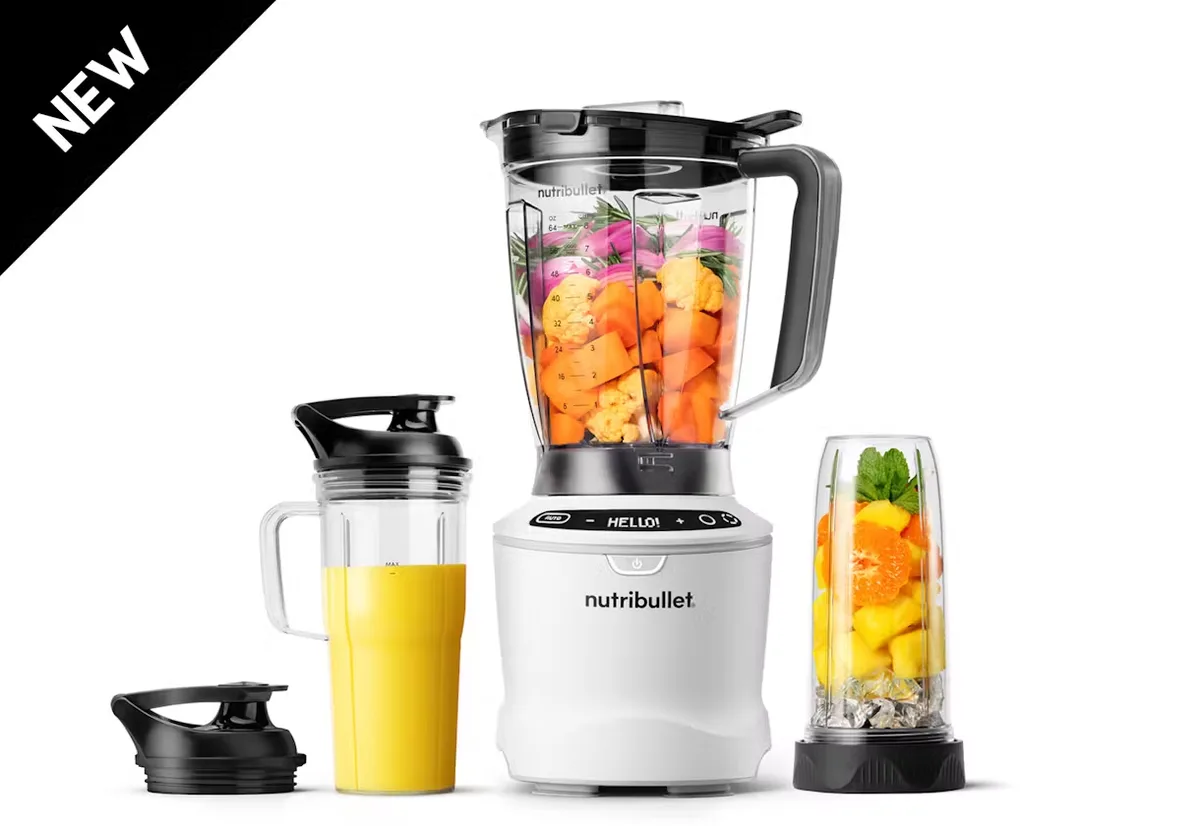 NutriBullet NutriBullet NBF50700AW 1400 W Blender Combo 64oz 32oz 24oz White — product photo