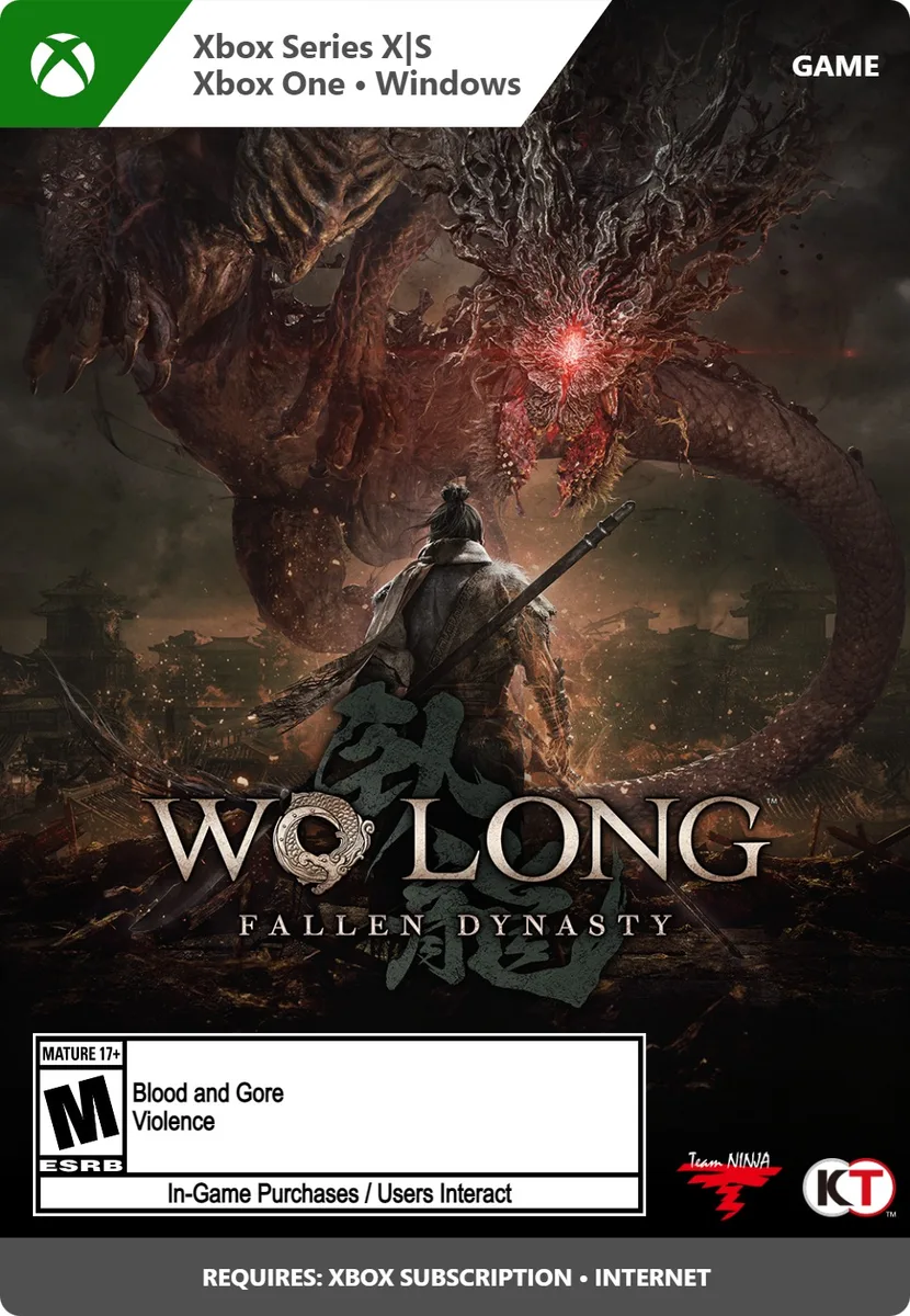 KOEI TECMO AMERICA CORP. KOEI TECMO AMERICA CORP. G3Q-01505 Wo Long: Fallen Dynasty Standard Edition downloadable game — product photo