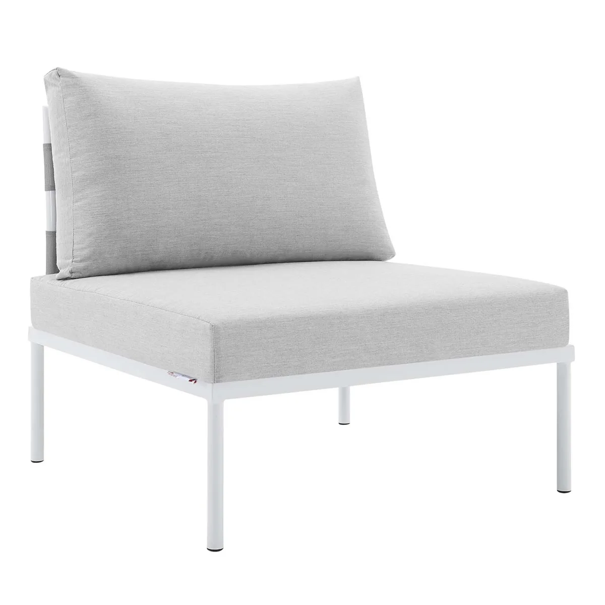 Modway Furniture Modway Furniture Harmony Armless Chair Gray Sunbrella — product photo