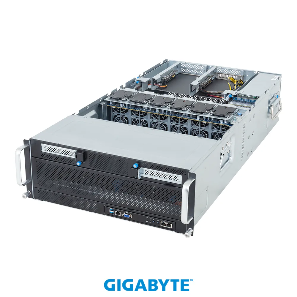 GIGABYTE GIGABYTE G494-ZB0-ACP2 barebone server 24 DIMM 8 GPU — product photo