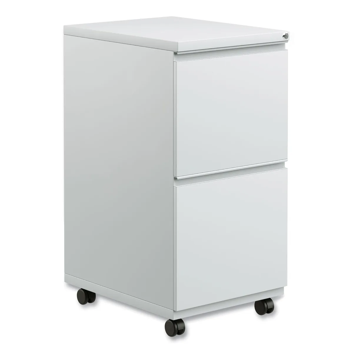 Alera Alera PBFFLG Light Gray 2-Drawer File Pedestal Office Furniture — produktbild