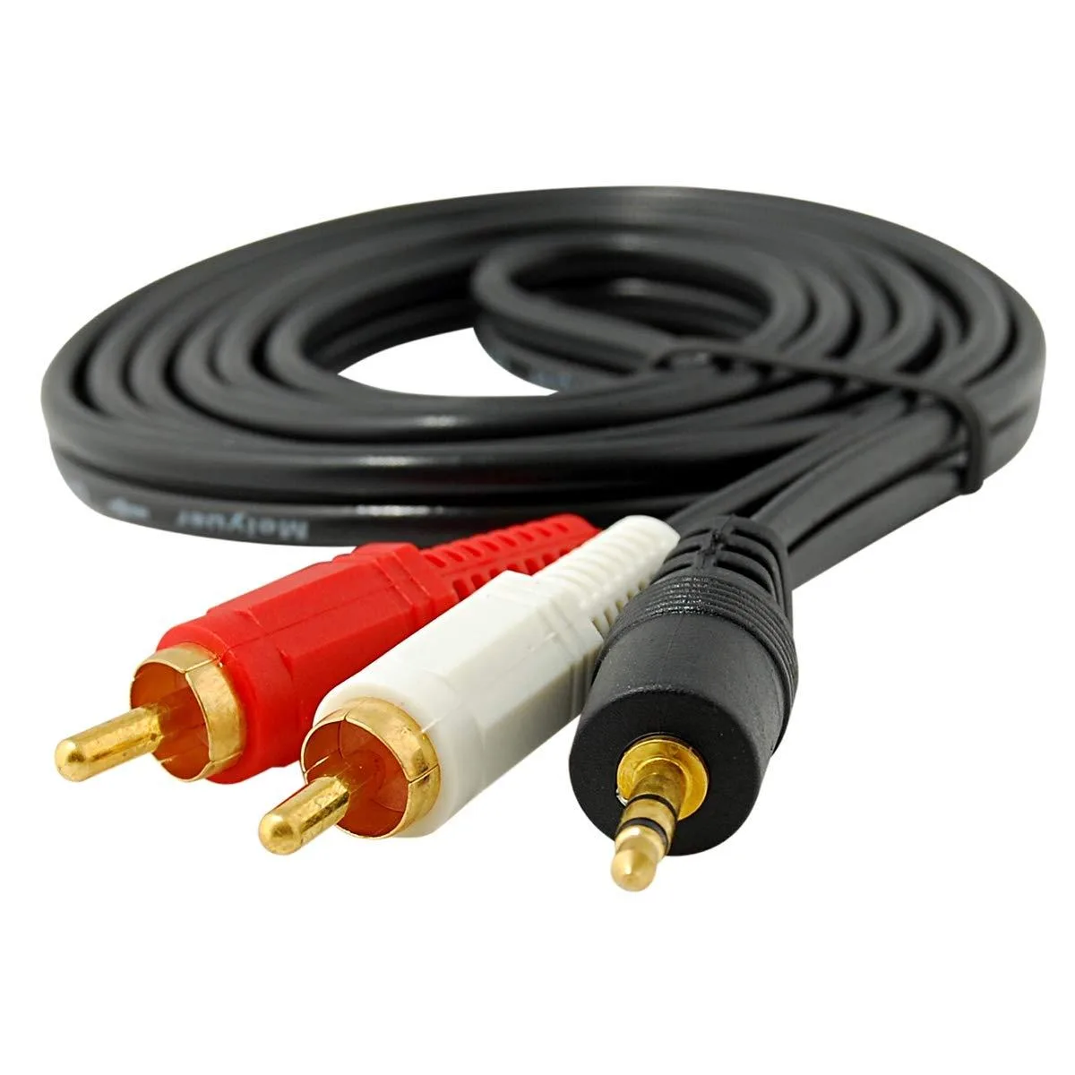 JacobsParts Inc. JacobsParts Inc. 3.5mm Aux to 2 RCA Male Stereo Audio Cable 4 ft — product photo