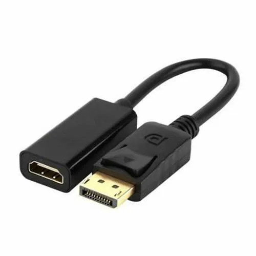 NShi NShi DisplayPort Male to HDMI Female Cable 25cm 10.8 Gbps 4K@30Hz — product photo