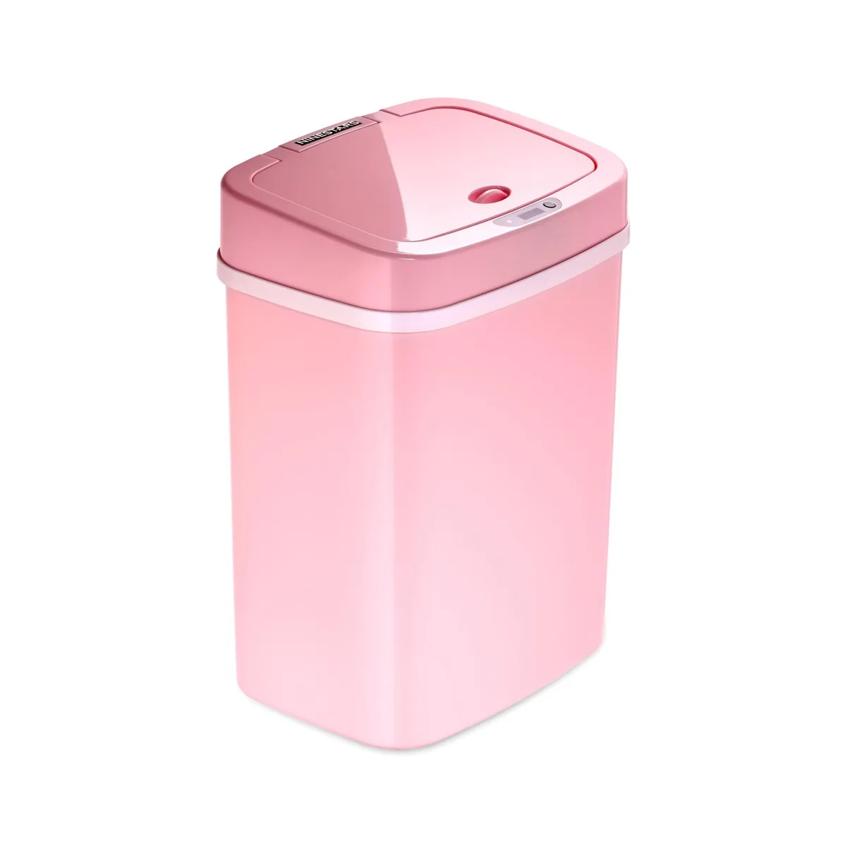 Wenger Wenger Smart Sensor Trash Can 12L Plastic pink knee hand activation — product photo