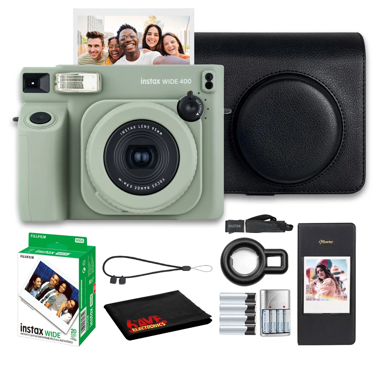FUJIFILM FUJIFILM INSTAX Wide 400 Film Camera Sage Green — product photo