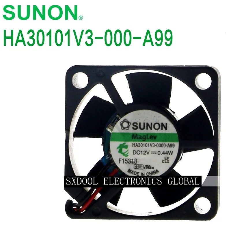 SXDOOL SXDOOL HA30101V3-0000-A99 30mm 12V 0.44W magnetic levitation case fan — product photo