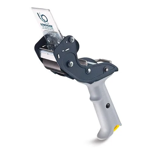 Excell Excell LowNoise Carton Sealing Tape Dispenser &amp; Utility Knife 2 in. Blue Grey — product photo