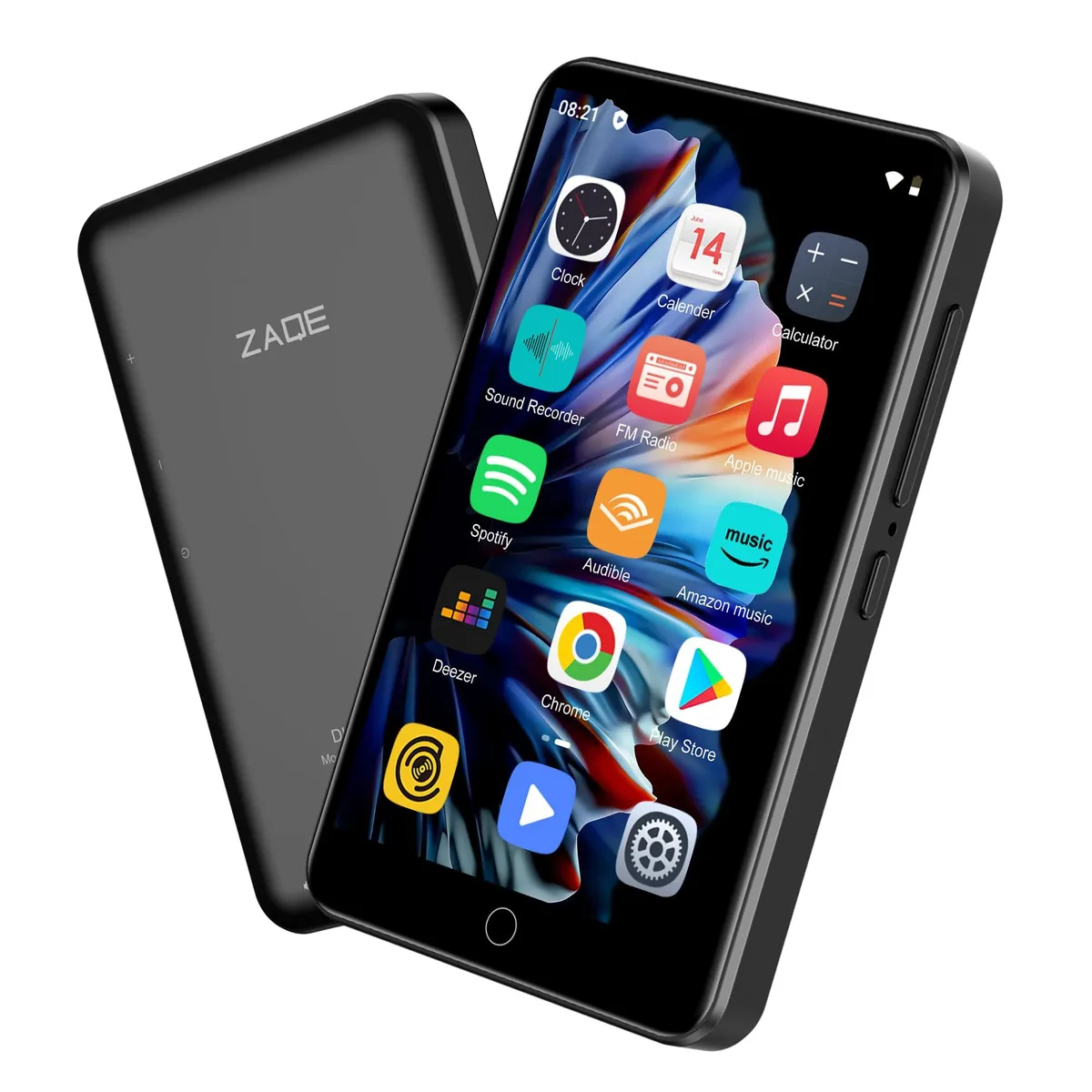 ZAQE M505 80 GB 4.0" IPS MP3 Player — product photo