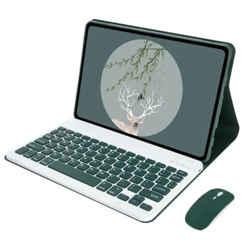 Timoom Timoom Detachable Keyboard Mouse Combo Stand Case 8.7" Green 59 keys — product photo