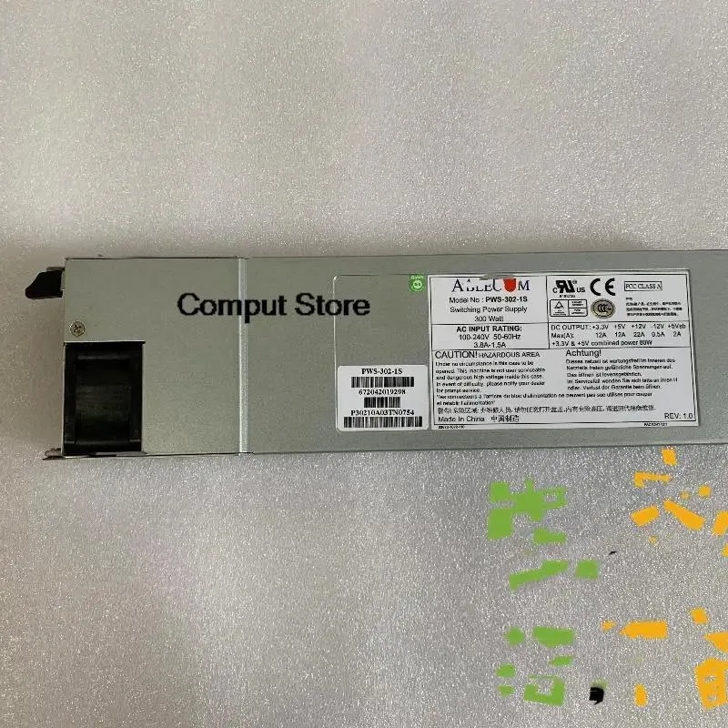 KHACHIMO KHACHIMO 300W 1U power supply for PWS-302-1S — product photo