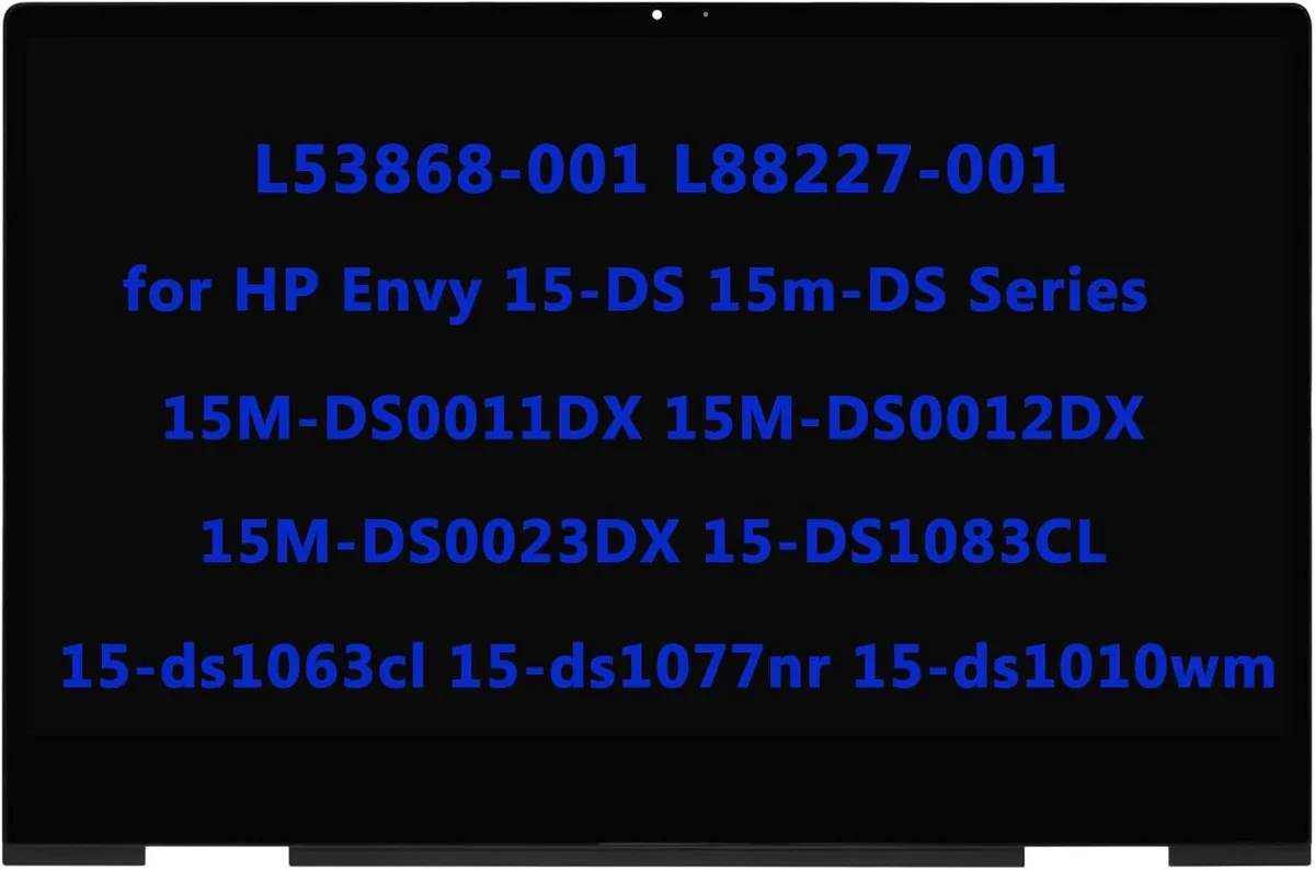 NUOLAISUN NUOLAISUN 15.6" FHD Touch Screen Digitizer Assembly L53868-001 L88227-001 for HP Envy X360 15-DS 15m-DS Series — product photo