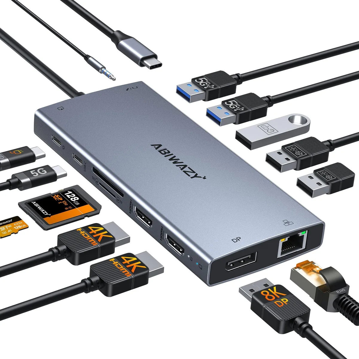  Belkin 5550/ 15-in-1 USB-C Docking Station — product photo