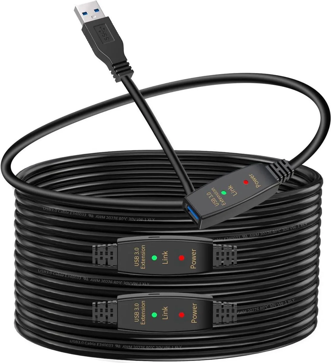 SMUGDESK SMUGDESK USB 3.0 Active Extension Cable 65 Feet — product photo