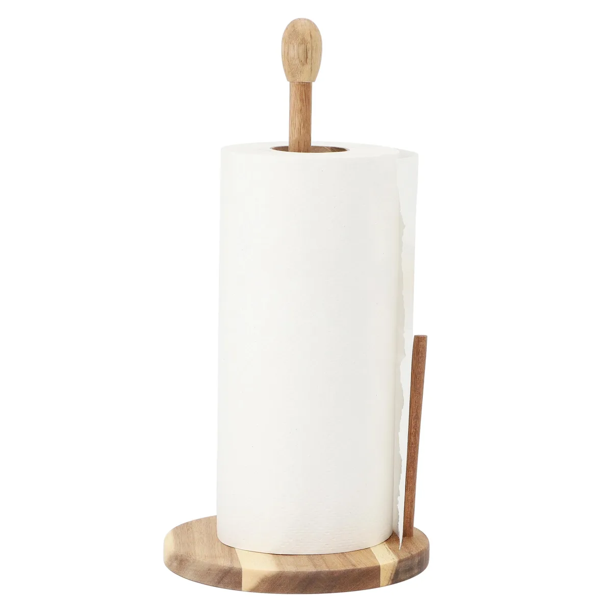 MegaChef MegaChef Acacia Wood Paper Towel Holder 14 inch — product photo