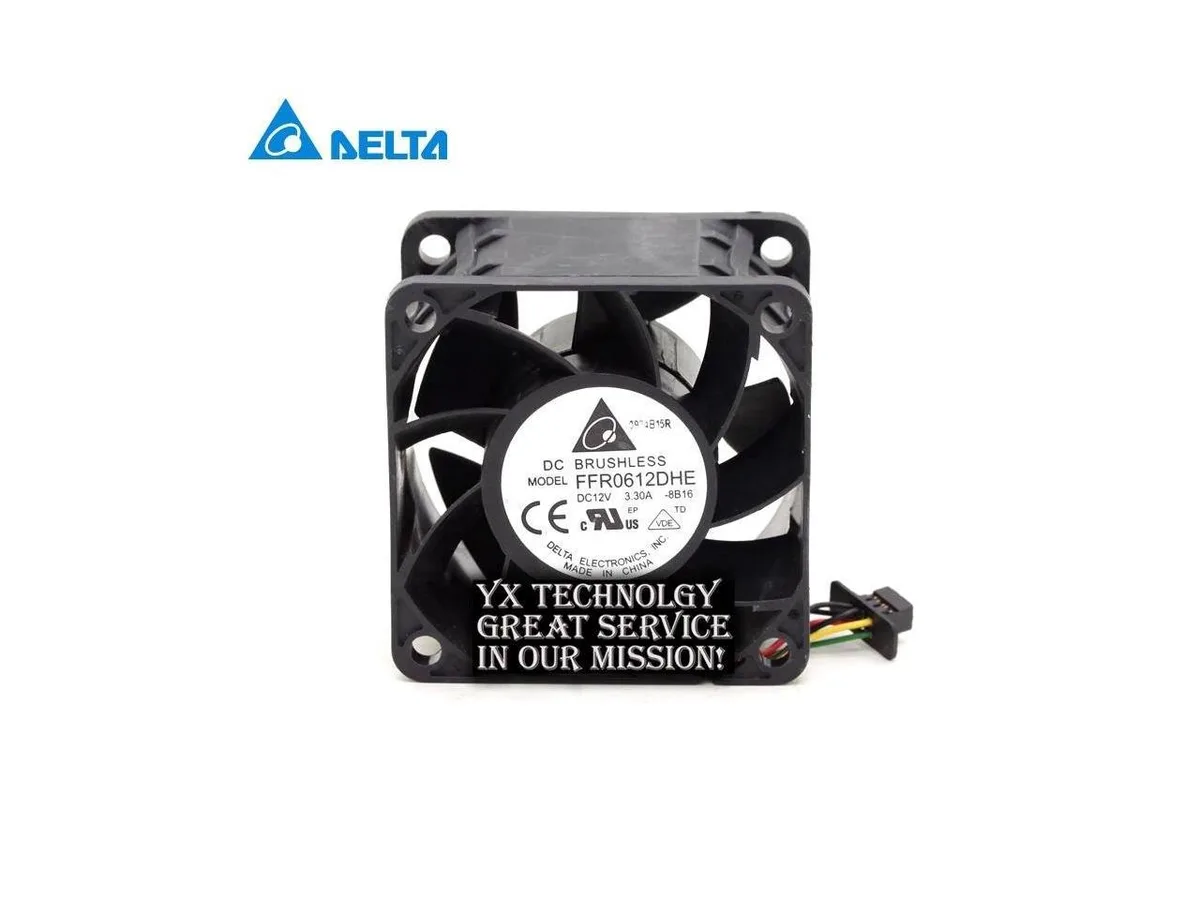 Fans Fans 6038 FFR0612DHE 12V 3.30A 60x60x38mm case fan — product photo