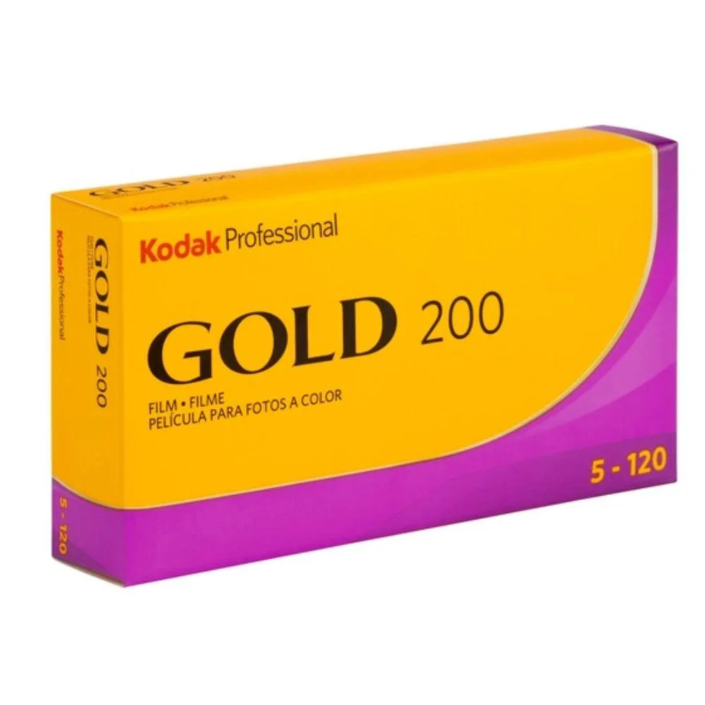 Kodak Kodak Professional Gold 200 Color Negative Film 120 5-Pack — product photo