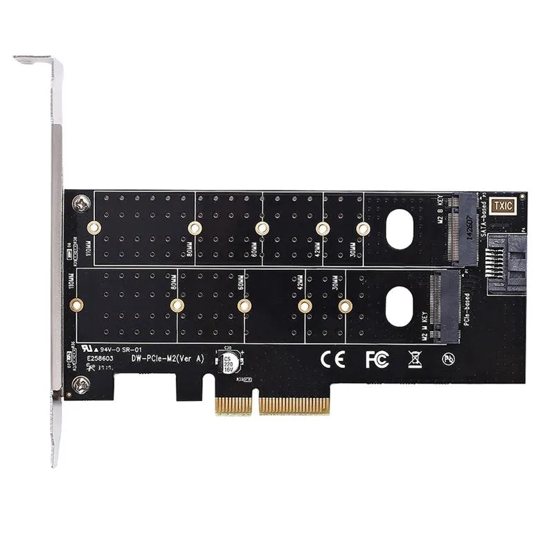 IMC IMC Dual M.2 PCIe Adapter B+M Key 2230-22110 wired accessory — product photo