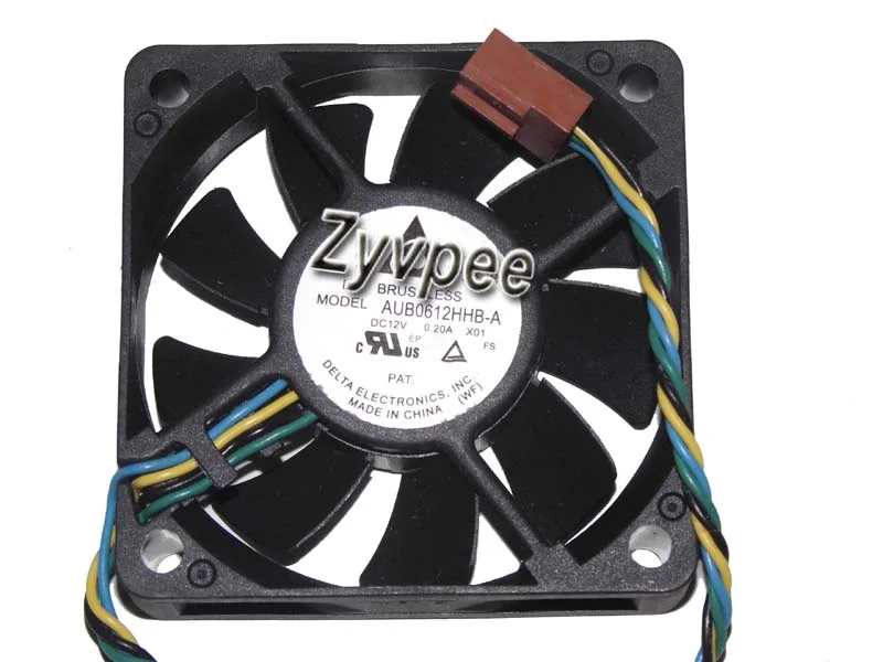 Zyvpee Zyvpee AUB0612HHB-A 6015 12V .20A 4-pin PWM case fan — product photo