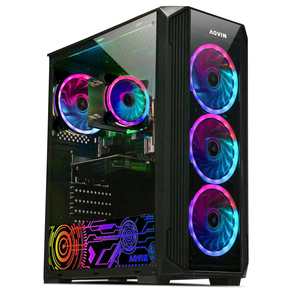 AQVIN AQVIN Zforce gaming PC i7-8700 RTX 3050 32GB 2TB — product photo